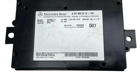 Mercedes-Benz A W177 Other control units/modules A2479002216 M0063565 A2479014004