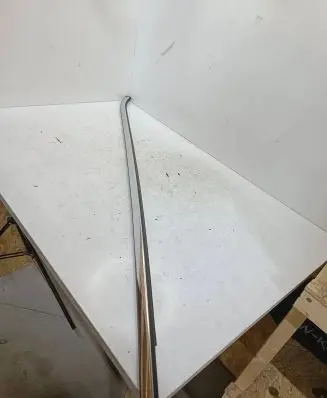 Citroen C3 Front door glass trim molding
