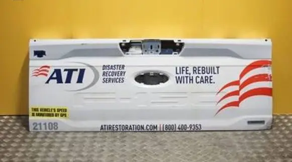 Ford F150 Pickup box rear panel tailgate FORD-F150 1819
