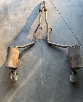 Jaguar XF X250 Muffler/silencer CX235232CB