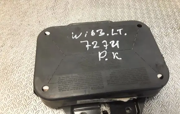 Front door airbag