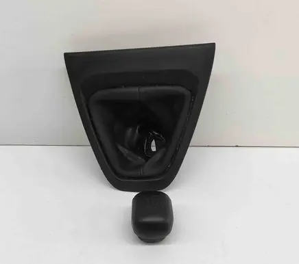 Gear lever shifter trim leather/knob