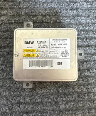 BMW 5 F10 F11 Headlight ballast module Xenon 7237647 W003T20071