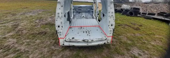 Renault Express Rear bodywork LAK.DV369