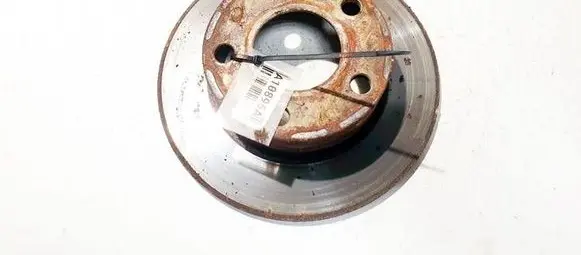 Volkswagen PASSAT B5.5 Rear brake disc neventiliuojamas