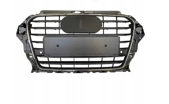 Front bumper upper radiator grill