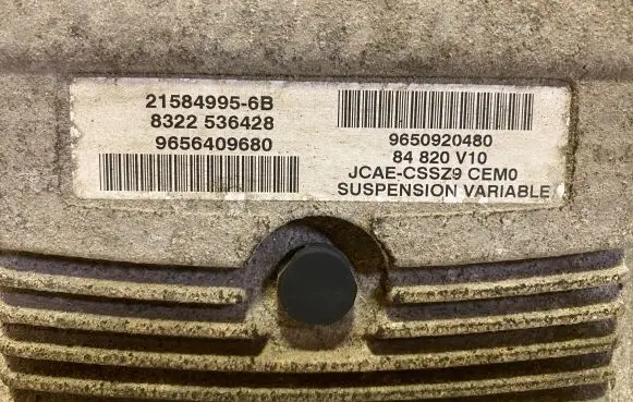 Peugeot 607 Suspension control unit/module 215849956B