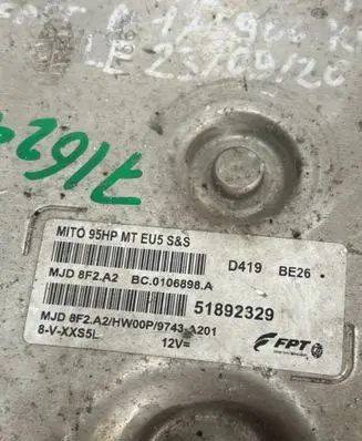 Peugeot 307 Engine control unit/module ECU BC0106898A 51892329