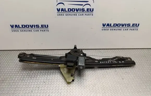 Peugeot Expert Front door window regulator with motor 9809327780 20161112
