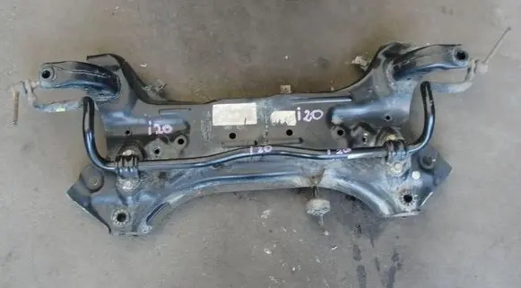 Front bumper support beam