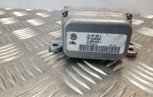 Audi A3 S3 8P ESP acceleration yaw rate sensor 1K0907655A