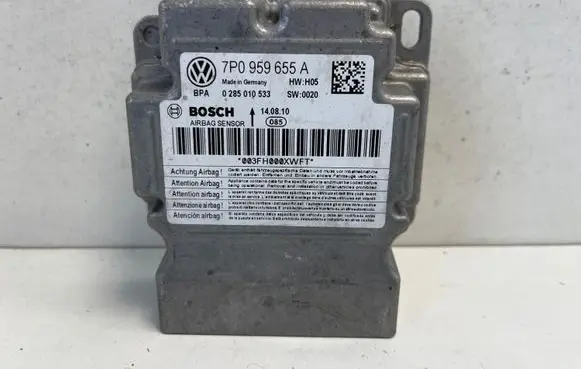 Volkswagen Touareg II Airbag control unit/module 7P0959655A 0285010533
