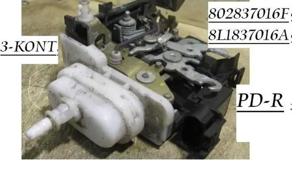 Audi A8 S8 D2 4D Front door lock 802837016F 8L1837016A
