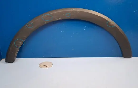 Front arch trim