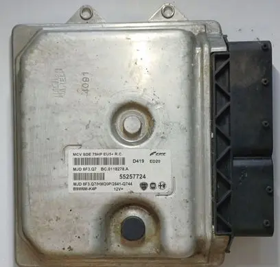 Fiat Fiorino Engine control unit/module 55257724 MJD8F3Q7