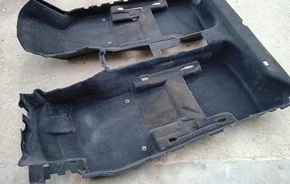 Seat Leon (5F) Trunk/boot floor carpet liner 