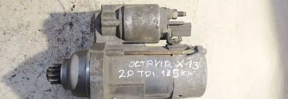 Skoda Octavia Mk2 (1Z) Starter motor 02M911023N