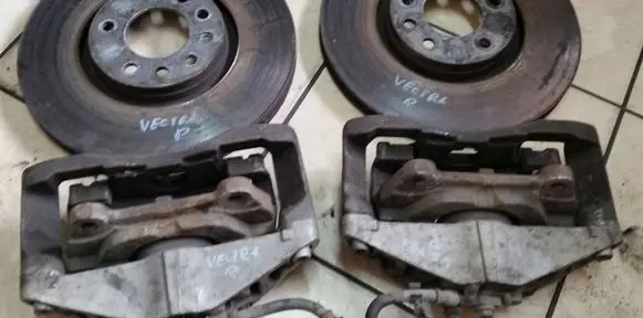 Opel Vectra C Brake discs and calipers set 