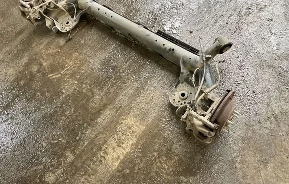 Rear axle beam