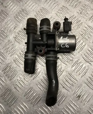 Coolant heater control valve