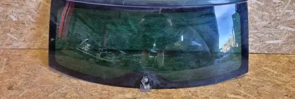Volkswagen Touareg I Rear windscreen/windshield window 43R005274 SANTG0BAN DOT27M75100AS3