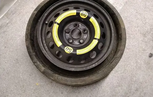 Volkswagen Touareg I R17 spare wheel 7L6601027B 2170905