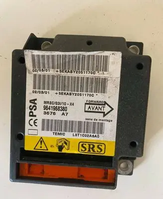 Citroen C5 Airbag control unit/module 9641968380 MRSCG3I10X4