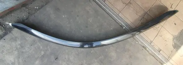 Roof trim bar molding cover