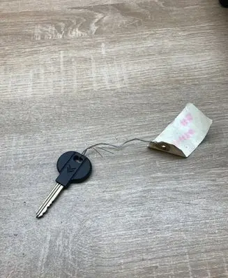 Citroen C3 Ignition key/card 9844626