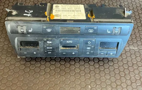 Audi A6 S6 C5 4B Climate control unit 4B0820043G 5HB00760401