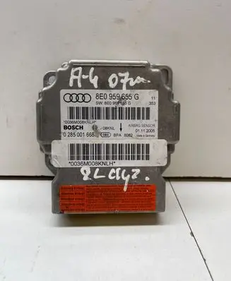 Audi A4 S4 B7 8E 8H Airbag control unit/module 8E0959655G 0285001668