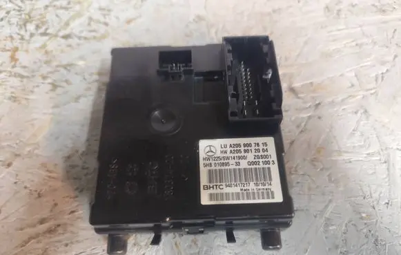 Mercedes-Benz C W205 Air conditioning/heating control unit A2059007615 A2059012004 5HB01089533