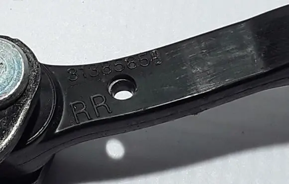 Volvo S90, V90 Rear door check strap stopper 31385858
