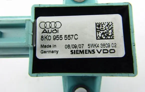 Audi A4 S4 B8 8K Airbag deployment crash/impact sensor 8K0955557C