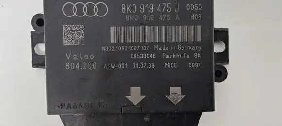 Audi A4 S4 B8 8K Parking PDC control unit/module 8K0919475J 08533048 604206