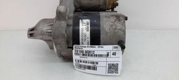 Toyota Aygo AB10 Starter motor 281000Q012