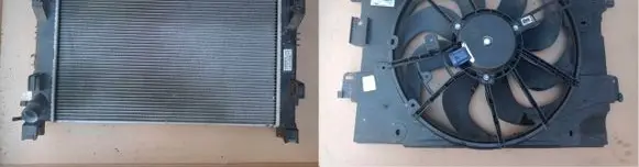 Renault Clio IV Radiator set 