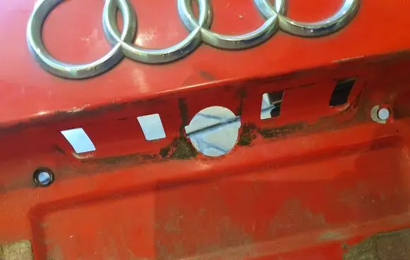 Audi A3 S3 8L Tailgate/trunk spoiler