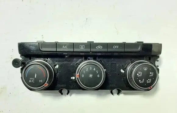 Volkswagen PASSAT B8 Interior fan control switch 5G0907426T
