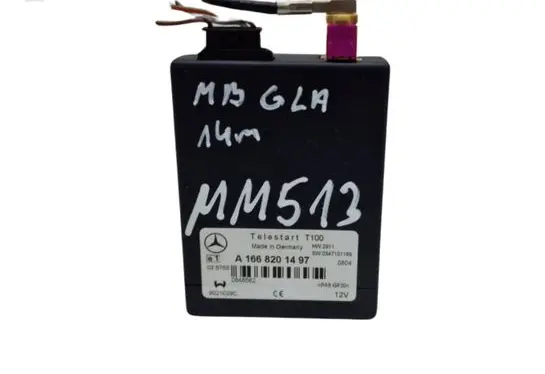 Mercedes-Benz GLA W156 X156 Auxiliary heating control unit/module A1668201497