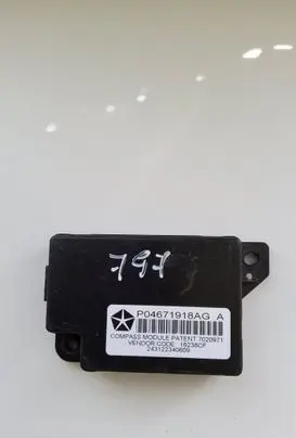 Dodge Caravan GPS navigation control unit/module P04671918AG 16238CF 243122340609