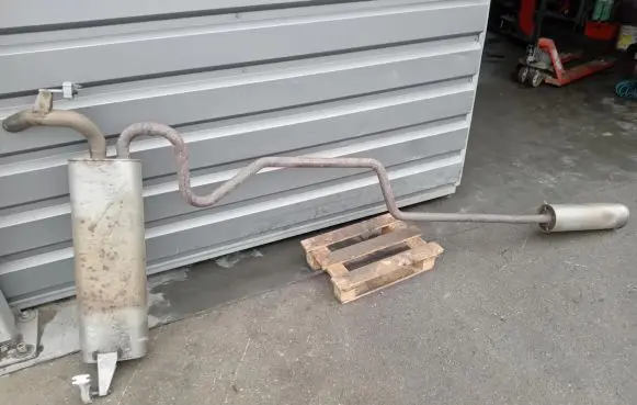 Peugeot 508 Rear muffler/silencer tail pipe 