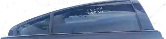 Volvo S60 Rear door window glass pilka