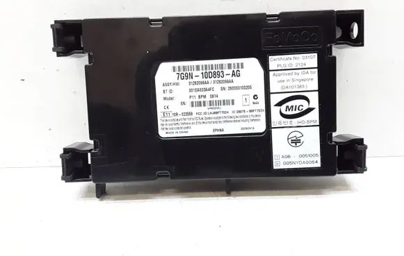 Volvo V70 Bluetooth control unit module 7G9N10D893AG 31282098