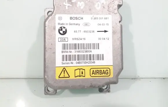 BMW X5 E53 Airbag control unit/module 65776933238 0285001681