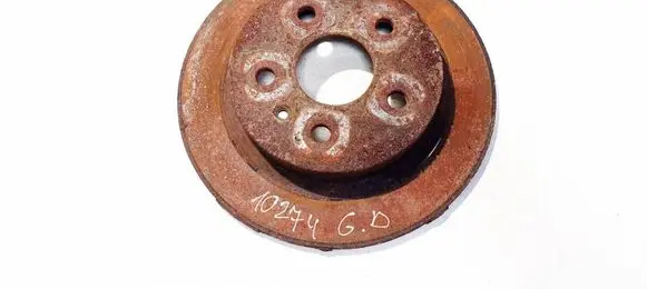 Opel Insignia A Rear brake disc NEVENTILIUOJAMAS
