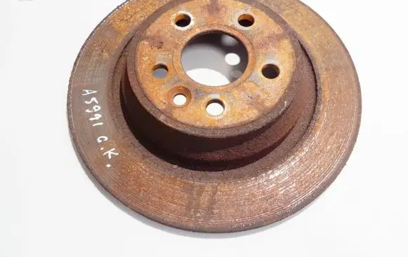 Ford Mondeo MK IV Rear brake disc neventiliuojamas