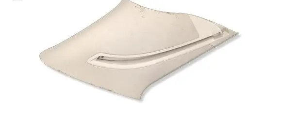 Volkswagen Touareg II (D)pillar trim (top) 7P6867277
