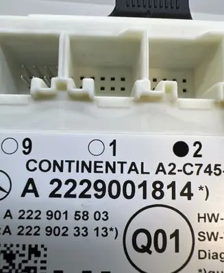 Mercedes-Benz GLC X253 C253 Door control unit/module A2229001814 A2229015803