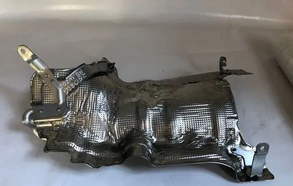 Mercedes-Benz C W206 Heat shield in engine bay A2541420000 A2541423500